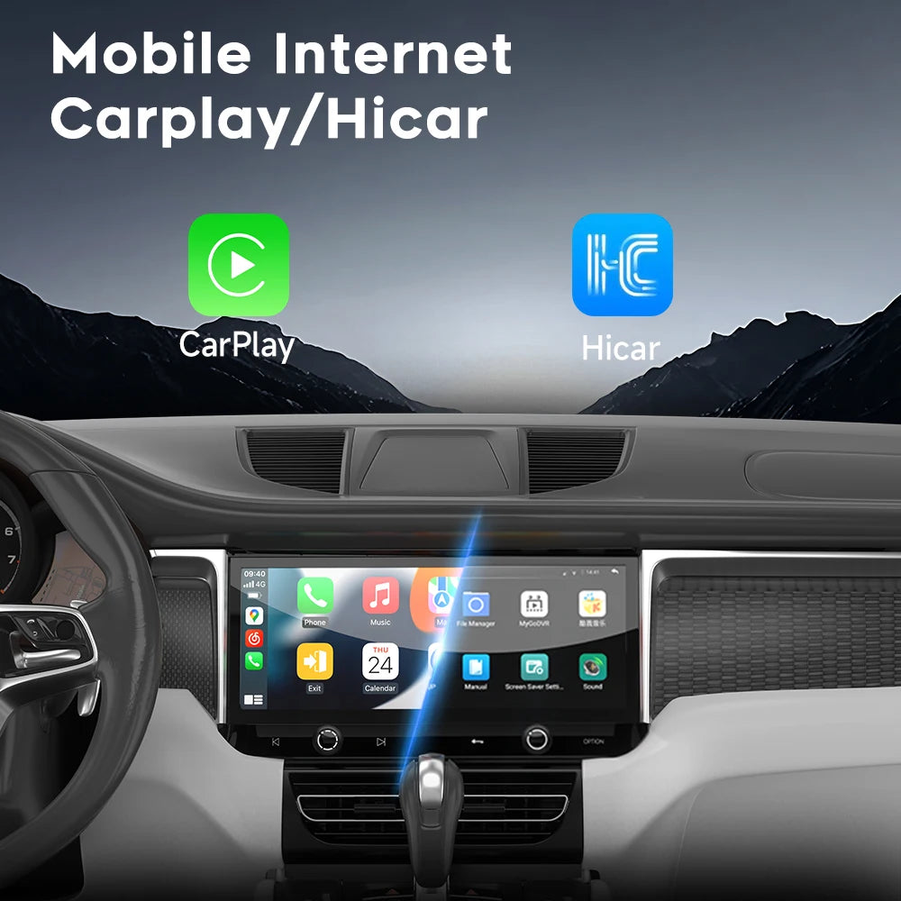 12.3 Inch Android 14 System Car DVD Player Multimedia GPS Navigation Carplay for Porsche Mica Macan