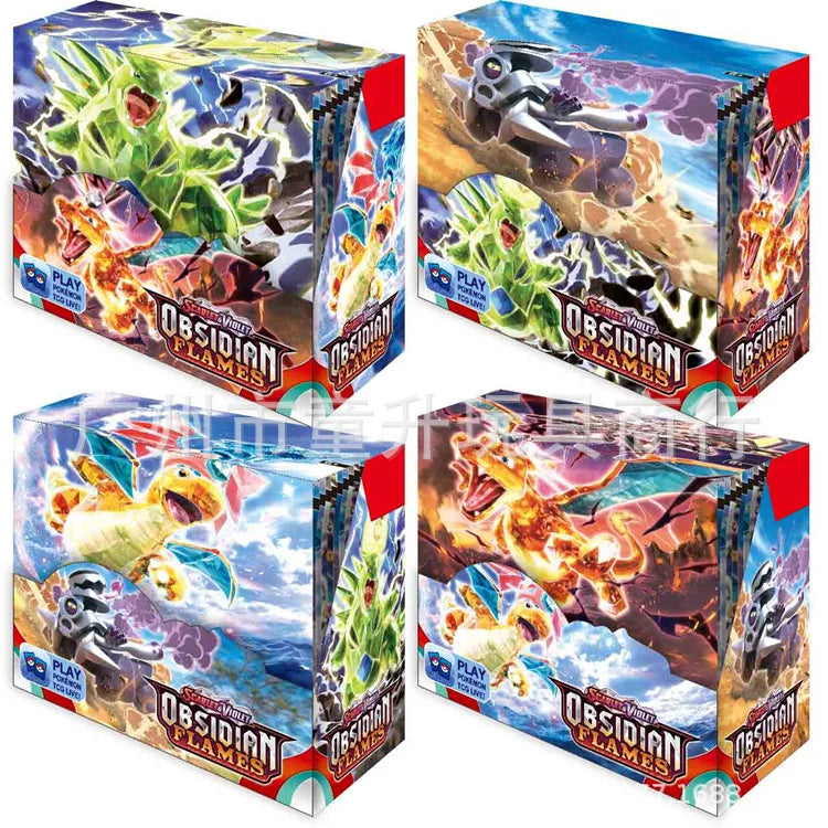360Pcs/Set Pokemon Card SCARLET&VIOLE 151 Prismatic Evolutions PALDEAN FATES Black Bolt English Booster Battle Transaction Card