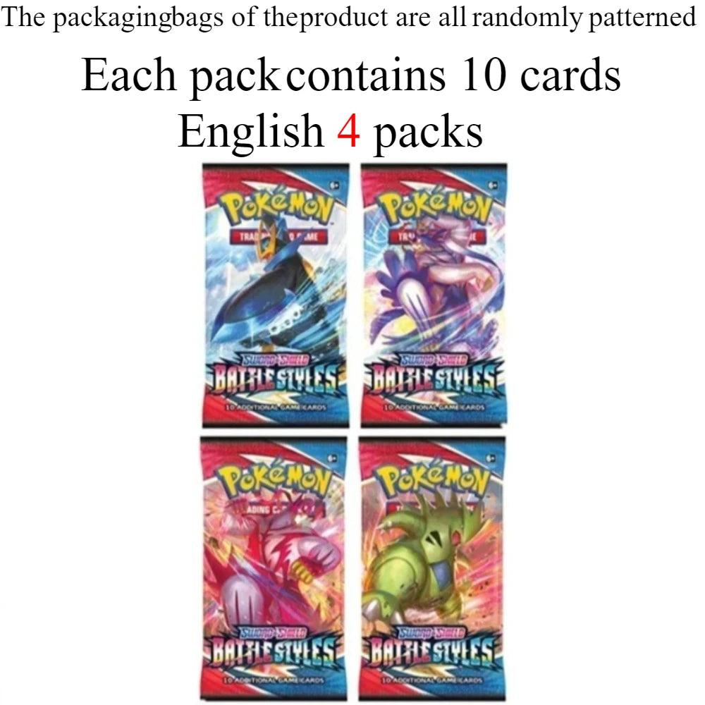 40/360Pcs Box Pokemon Card Scarlet & Violet Prismatic Evolutions English Booster Battle Carte Trading Collection Cards game card