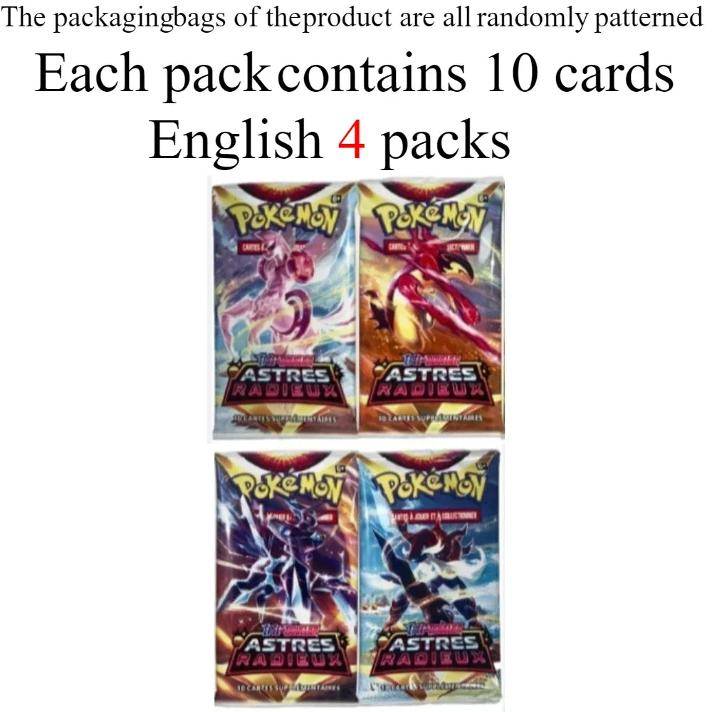 40/360Pcs Box Pokemon Card Scarlet & Violet Prismatic Evolutions English Booster Battle Carte Trading Collection Cards game card