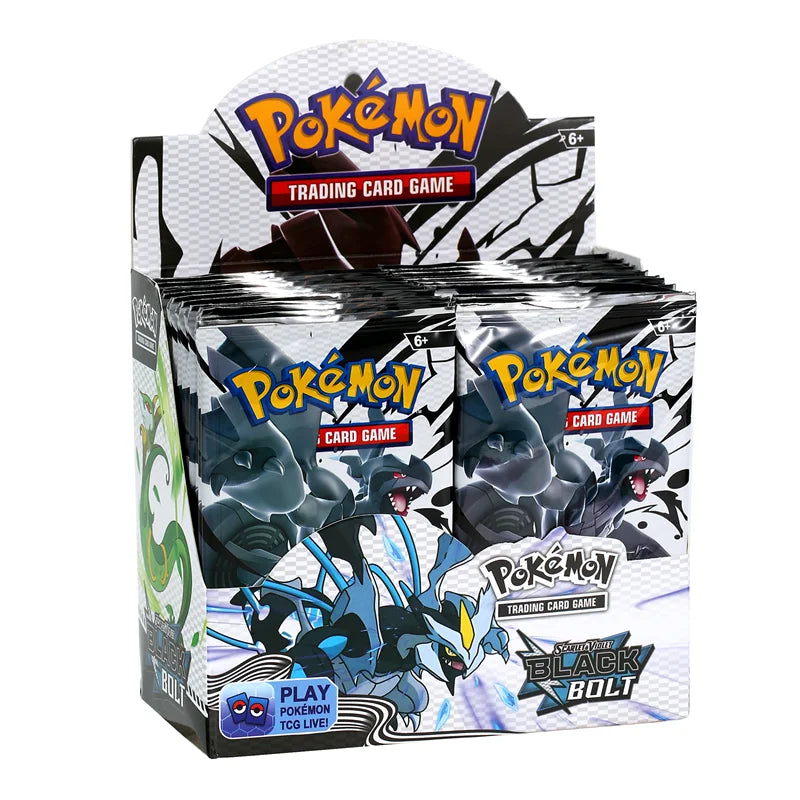 360Pcs/Set Pokemon Card SCARLET&VIOLE 151 Prismatic Evolutions PALDEAN FATES Black Bolt English Booster Battle Transaction Card