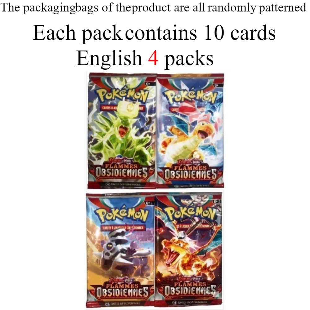40/360Pcs Box Pokemon Card Scarlet & Violet Prismatic Evolutions English Booster Battle Carte Trading Collection Cards game card