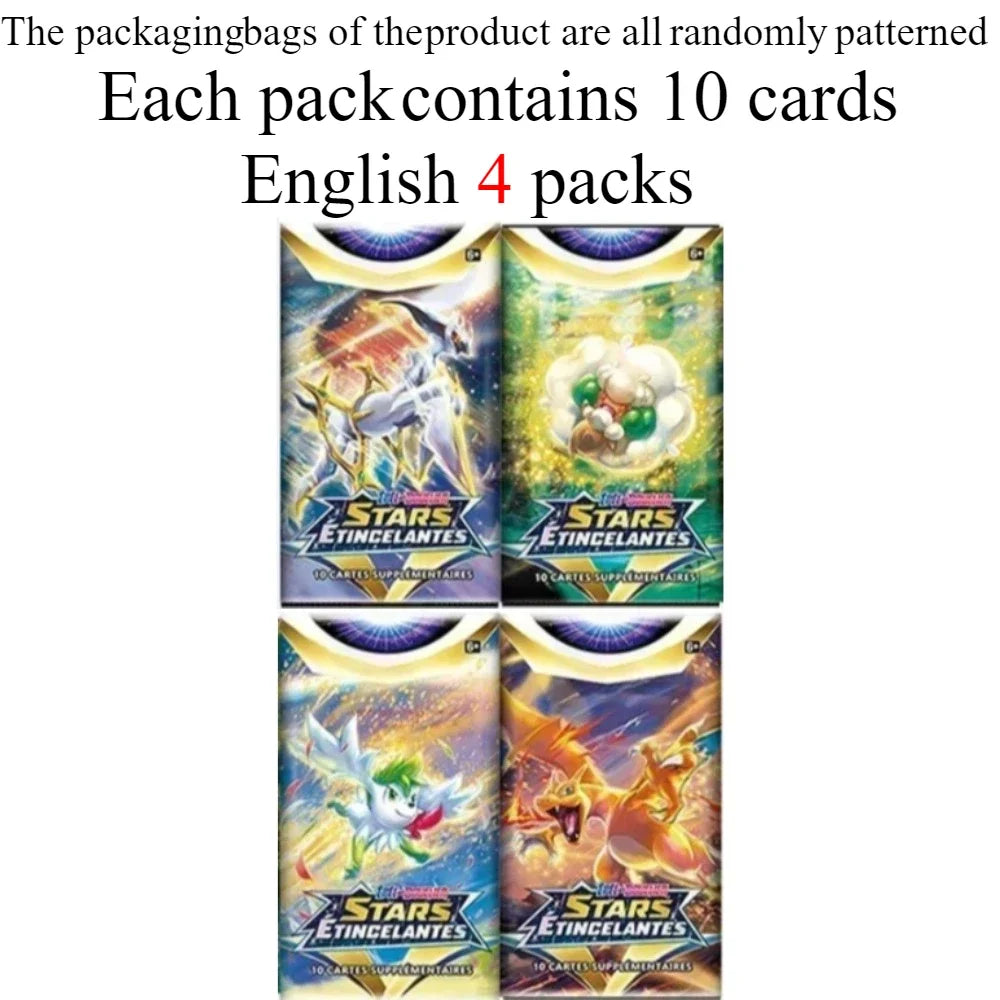 40/360Pcs Box Pokemon Card Scarlet & Violet Prismatic Evolutions English Booster Battle Carte Trading Collection Cards game card