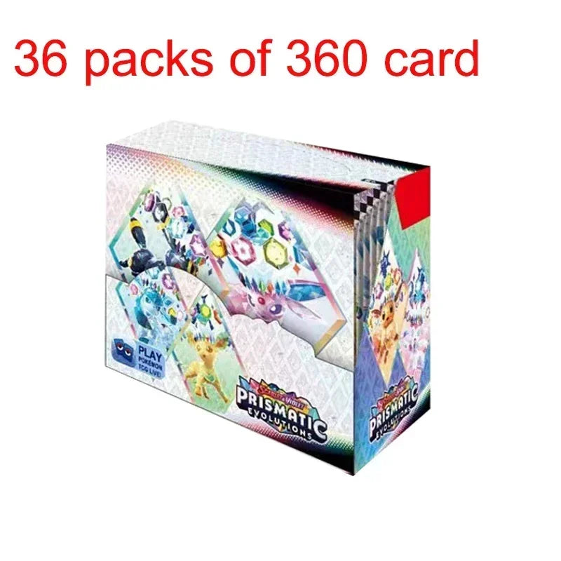 ***SALE 30-360Pcs/Set English TCG: Ecarlet & Violet Etsncelles Astral Radiance Obsidian Flames Booster  Card Pokemones Card Game