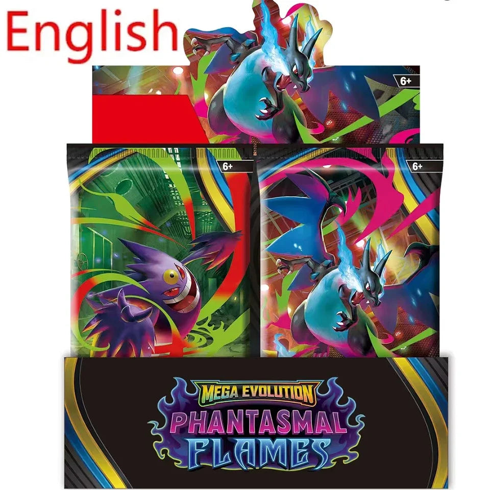 ***SALE 30-360Pcs/Set English TCG: Ecarlet & Violet Etsncelles Astral Radiance Obsidian Flames Booster  Card Pokemones Card Game