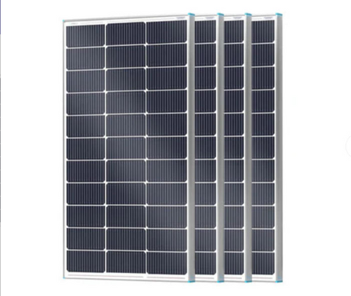 100W Flexible Monocrystalline Black Solar Panel