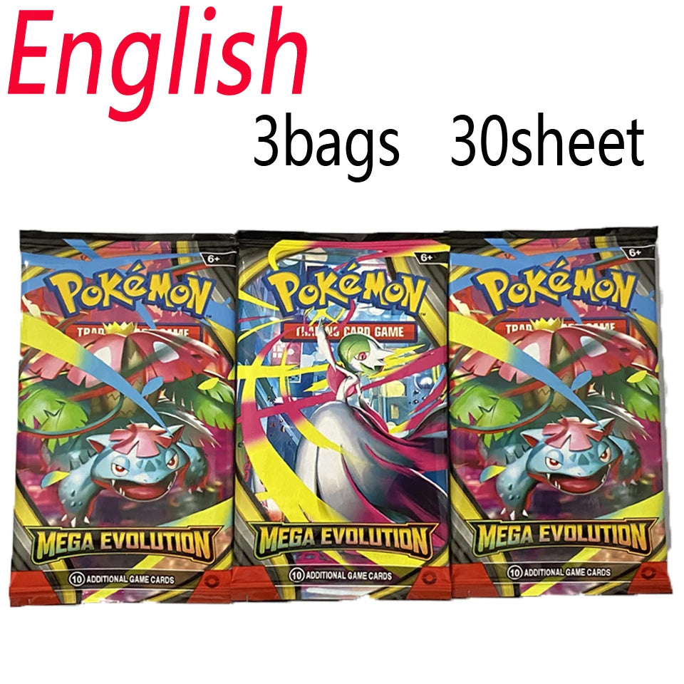 ***SALE 30-360Pcs/Set English TCG: Ecarlet & Violet Etsncelles Astral Radiance Obsidian Flames Booster  Card Pokemones Card Game