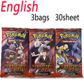 ***SALE 30-360Pcs/Set English TCG: Ecarlet & Violet Etsncelles Astral Radiance Obsidian Flames Booster  Card Pokemones Card Game