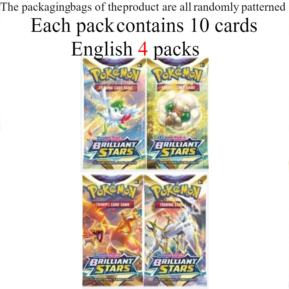 40/360Pcs Box Pokemon Card Scarlet & Violet Prismatic Evolutions English Booster Battle Carte Trading Collection Cards game card