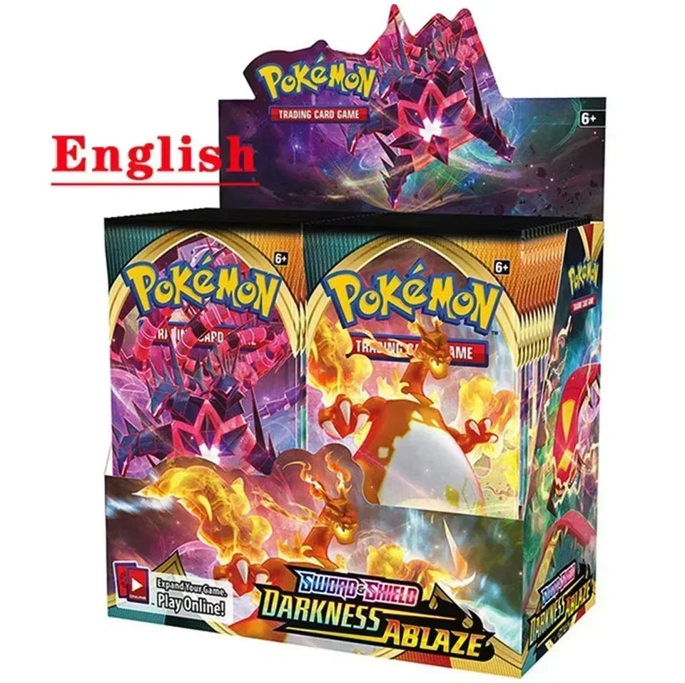 ***SALE 30-360Pcs/Set English TCG: Ecarlet & Violet Etsncelles Astral Radiance Obsidian Flames Booster  Card Pokemones Card Game
